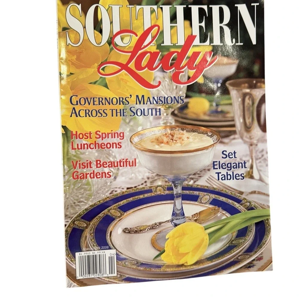 Southern Lady Magazine Lot‎ Of 5 2005 2006 Recipes Cooking Lifestyle Hospitality